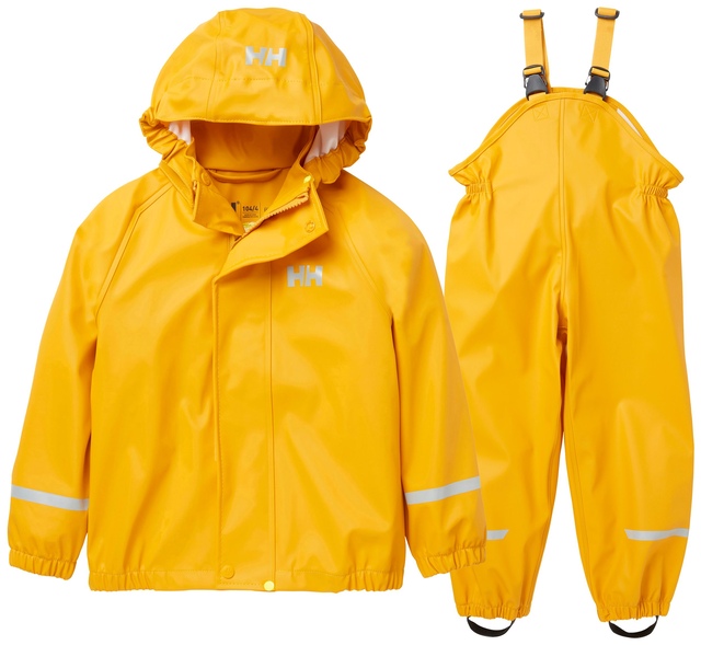 Helly Hansen Toddler Kids' Bergen 2.0 Pu Waterproof Rainset