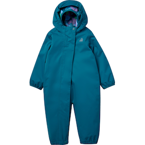 Ripzone Toddler Kids' Brushed Back Snowcub 3 In 1 Bunting Suit - Waterproof Fleece-Lined Snowsuit