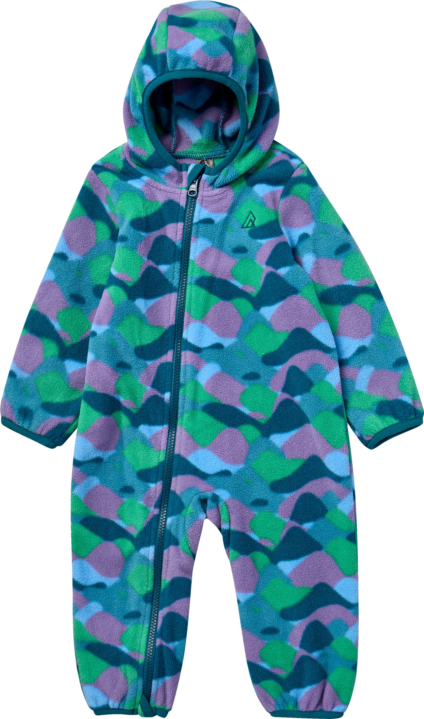 Ripzone Toddler Kids' Brushed Back Snowcub 3 In 1 Bunting Suit - Waterproof Fleece-Lined Snowsuit