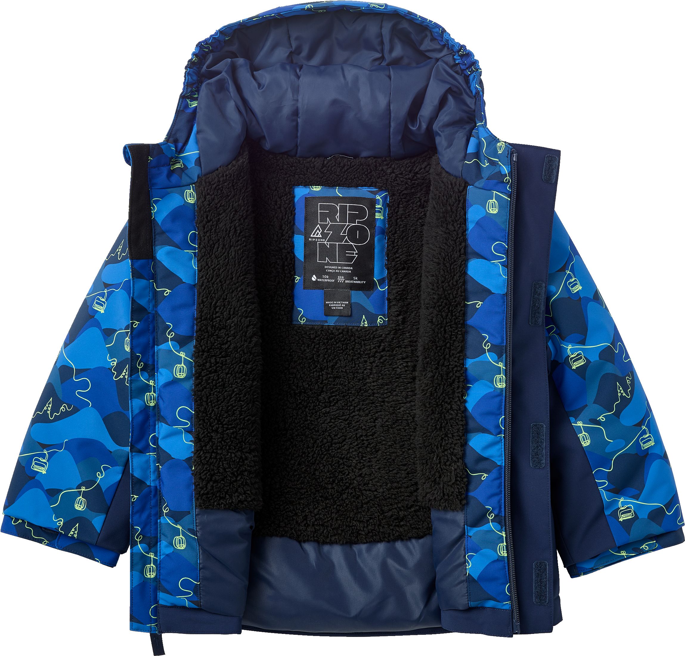 Ripzone Toddler Kids' Powdercloud Jacket