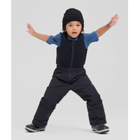 Ripzone Toddler Kids' Winterhaven Fleece Bib Pants - Waterproof Insulated Snow Pants