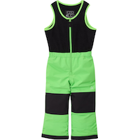 Ripzone Toddler Kids' Winterhaven Fleece Bib Pants - Waterproof Insulated Snow Pants