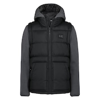 Under Armour Toddler Boys' 2 Fer Hoodie Shell Vest Front_Flat