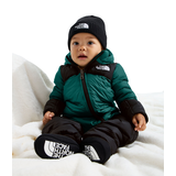The North Face Infant Kids' 1996 Retro Nuptse Print One-Piece Suit Front_Angled_Left
