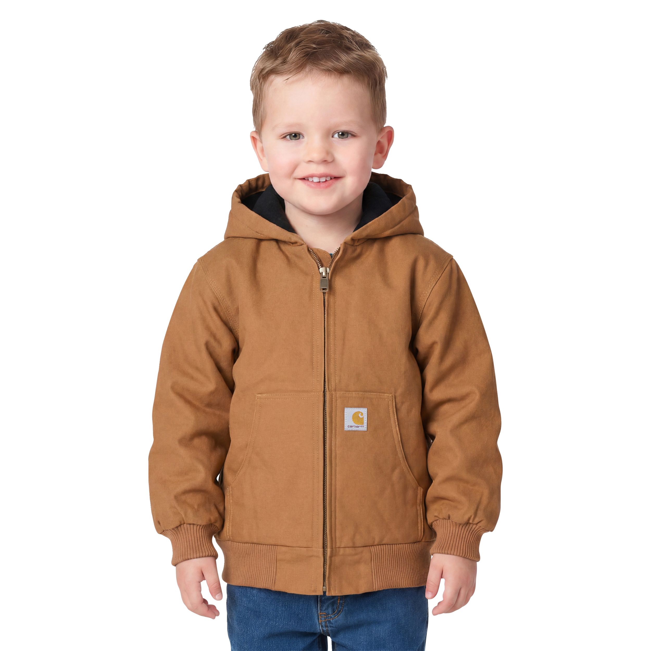 Carhartt Toddler Kids' Canvas Insulated Hooded Jacket