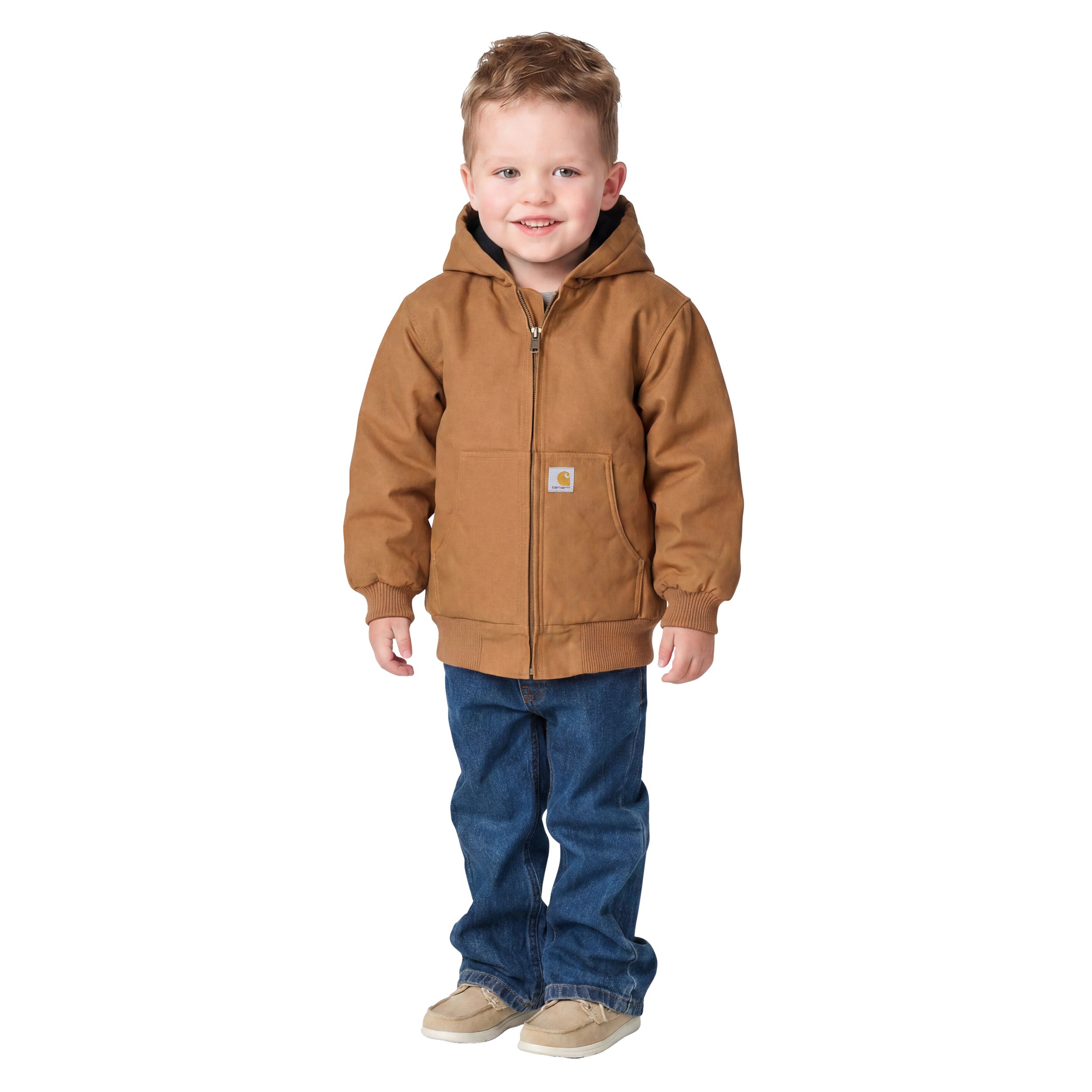 Carhartt Toddler Kids' Canvas Insulated Hooded Jacket