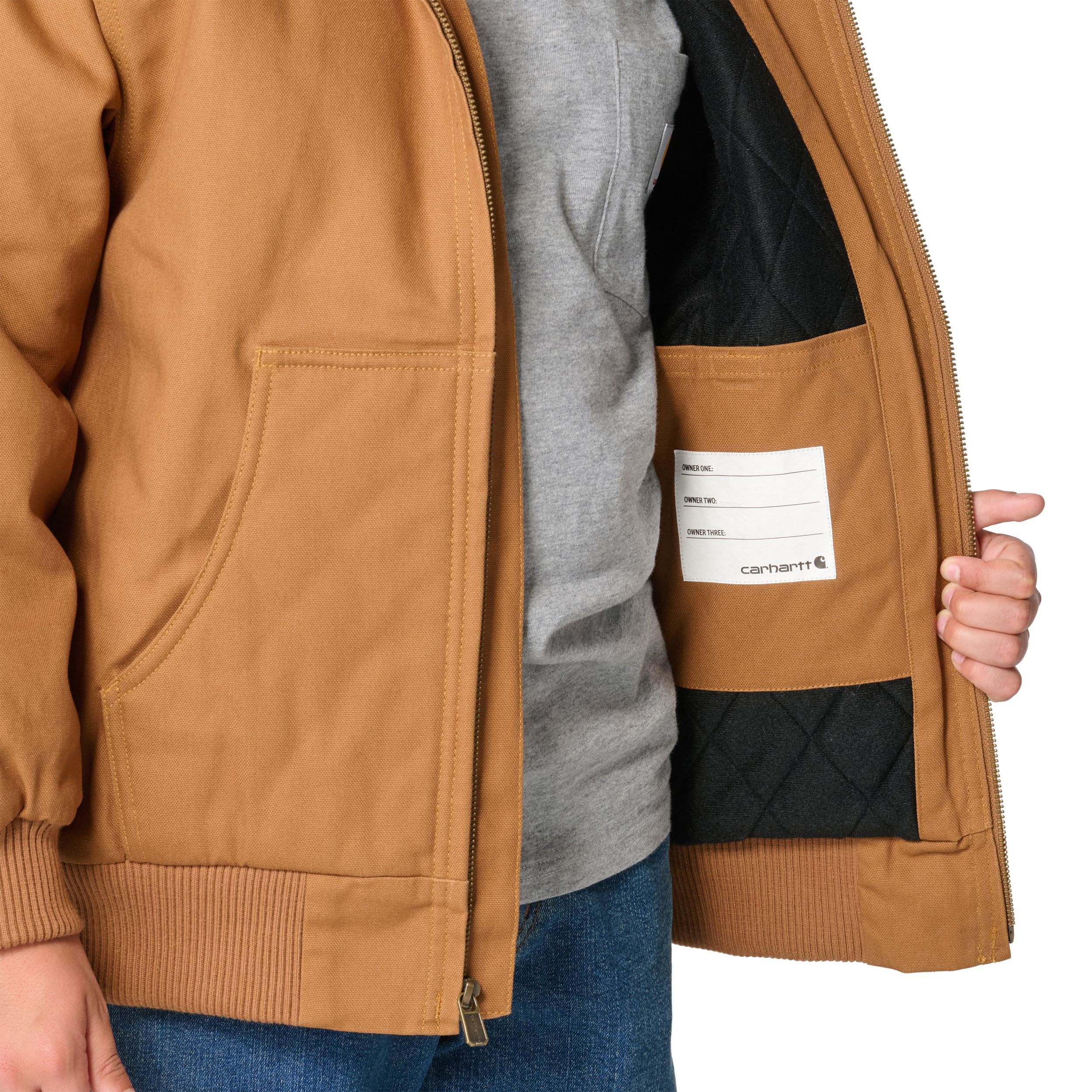 Carhartt Toddler Kids' Canvas Insulated Hooded Jacket