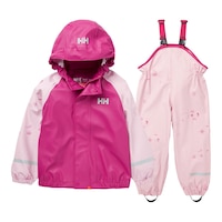 Helly Hansen Toddler Girls' 2-7 Bergen PU All Over Print Rainset Front_Flat