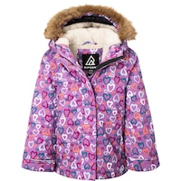 Ripzone Toddler Girls' Pecan 2.0 Insulated Jacket Front_Flat