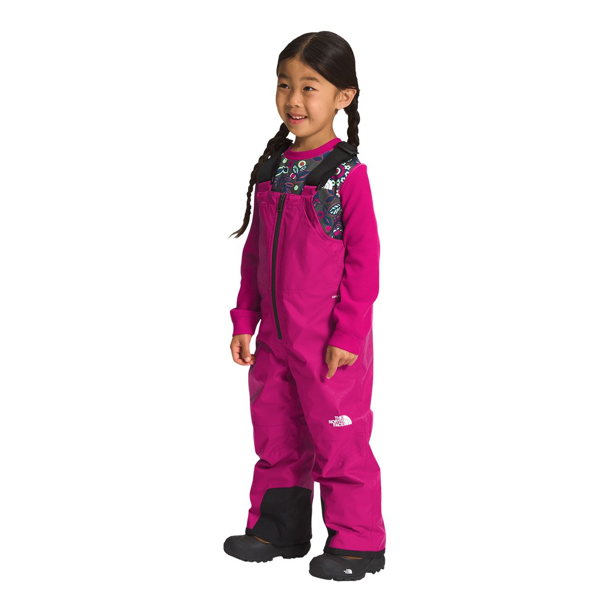 The North Face Kids' Toddler Freedom Bib Snow Pants, Girls