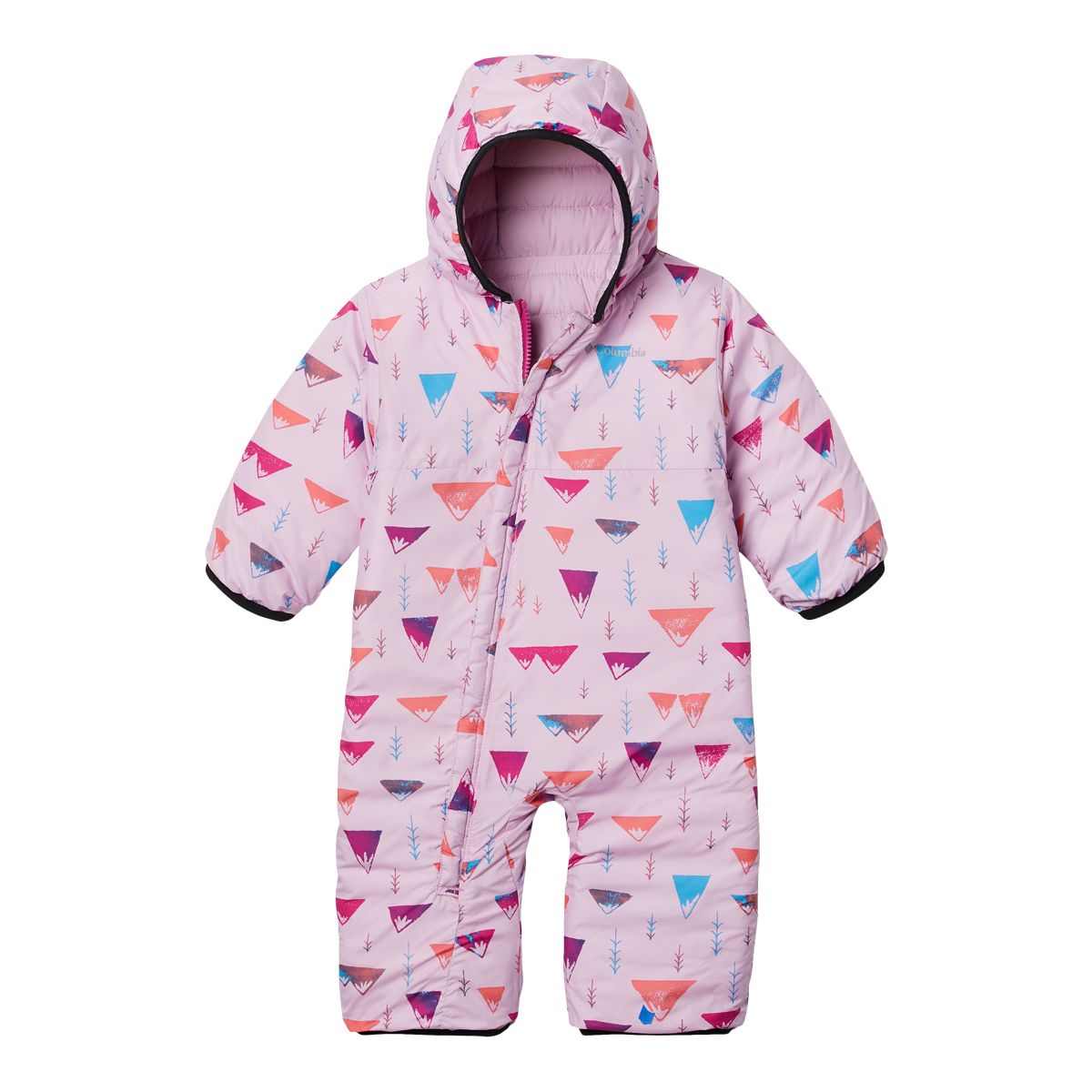 Columbia Infant Girls' Powder Lite Reversible Bunting Suit