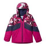 Columbia Toddler Girls' Horizon Ride II Jacket Fuchsia Front_Flat
