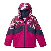 Columbia Toddler Girls' Horizon Ride II Jacket Fuchsia Front_Flat
