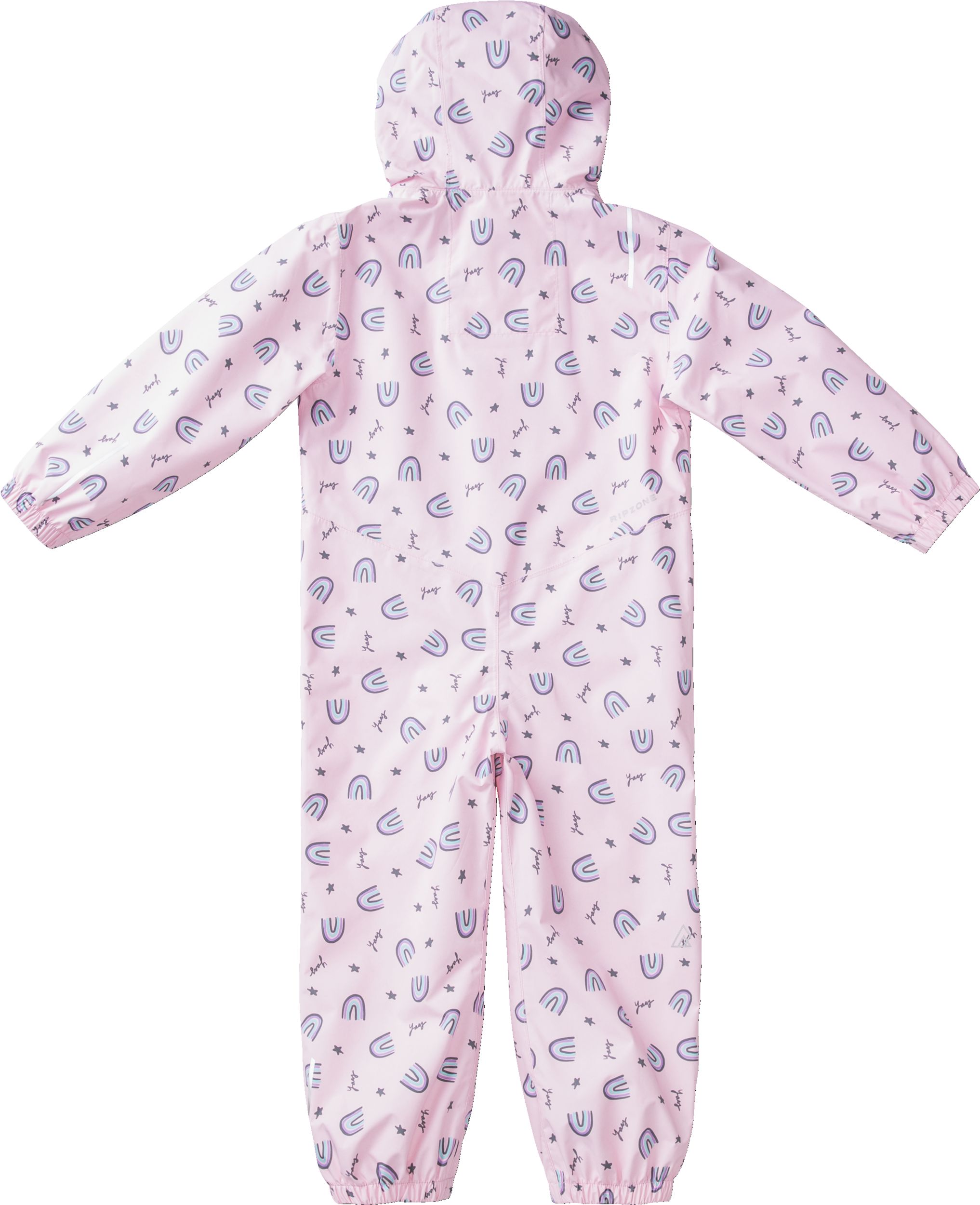 Ripzone Toddler Girls' 2-6 Peaches Rainsuit