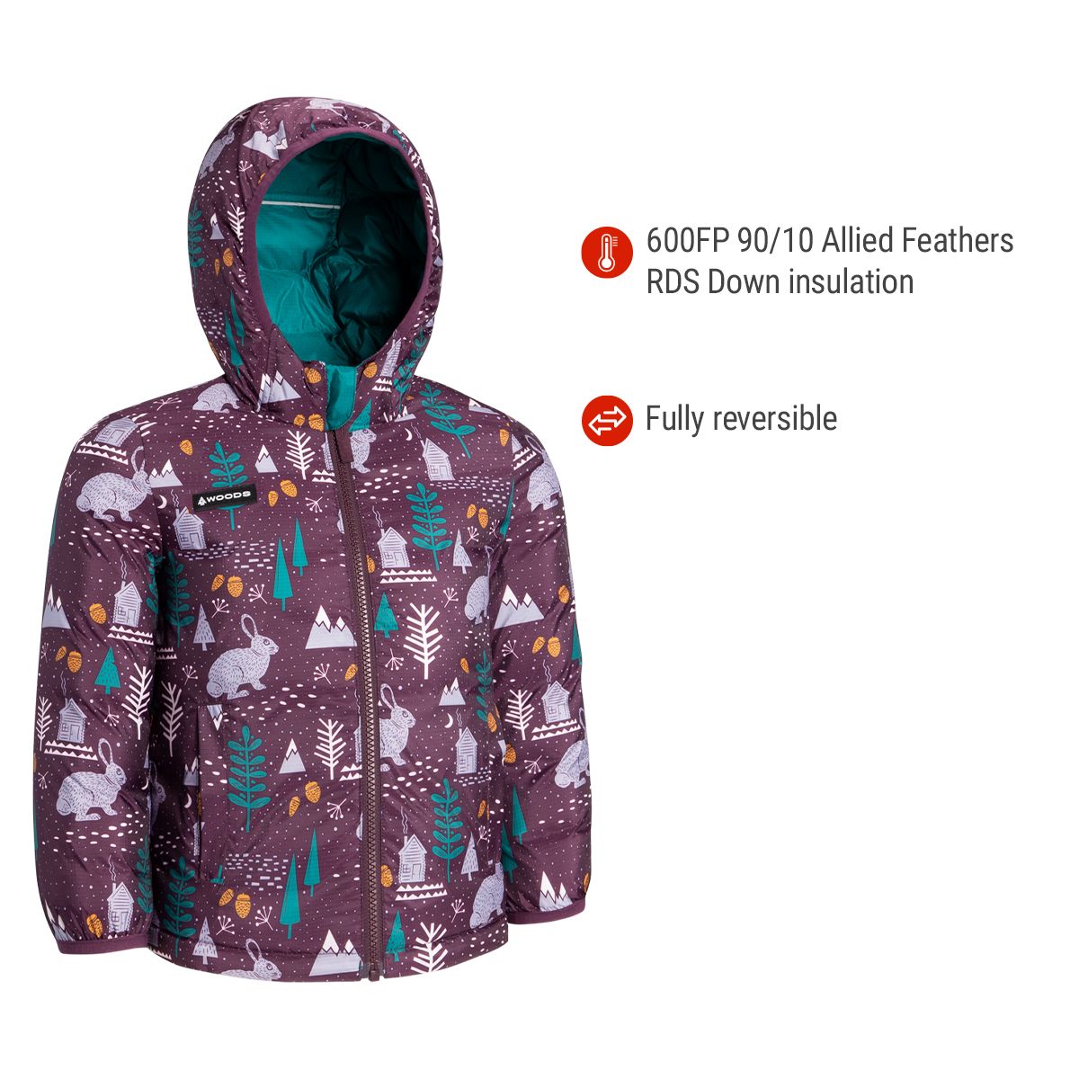 Woods™ Toddler Bennington Puffy Jacket