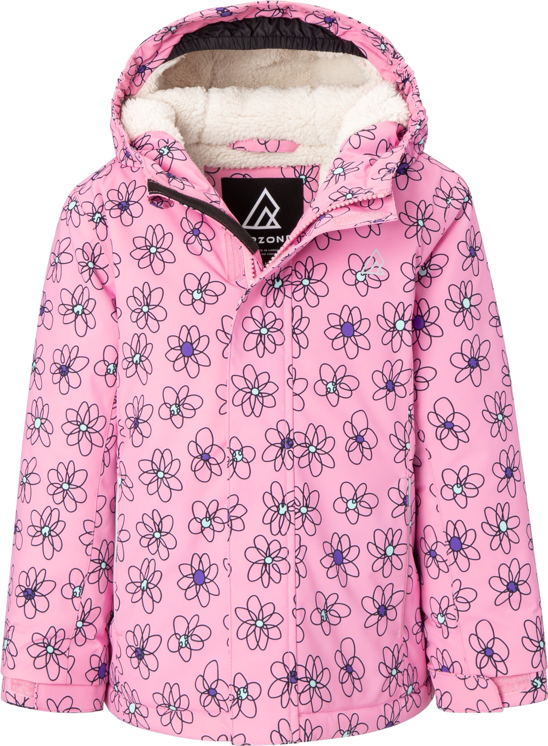 Ripzone Toddler Girls' 2-6 Snowbowl Insulated Jacket
