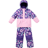 Ripzone Toddler Girls' 26 Skoki Snowsuit Set Front_Flat