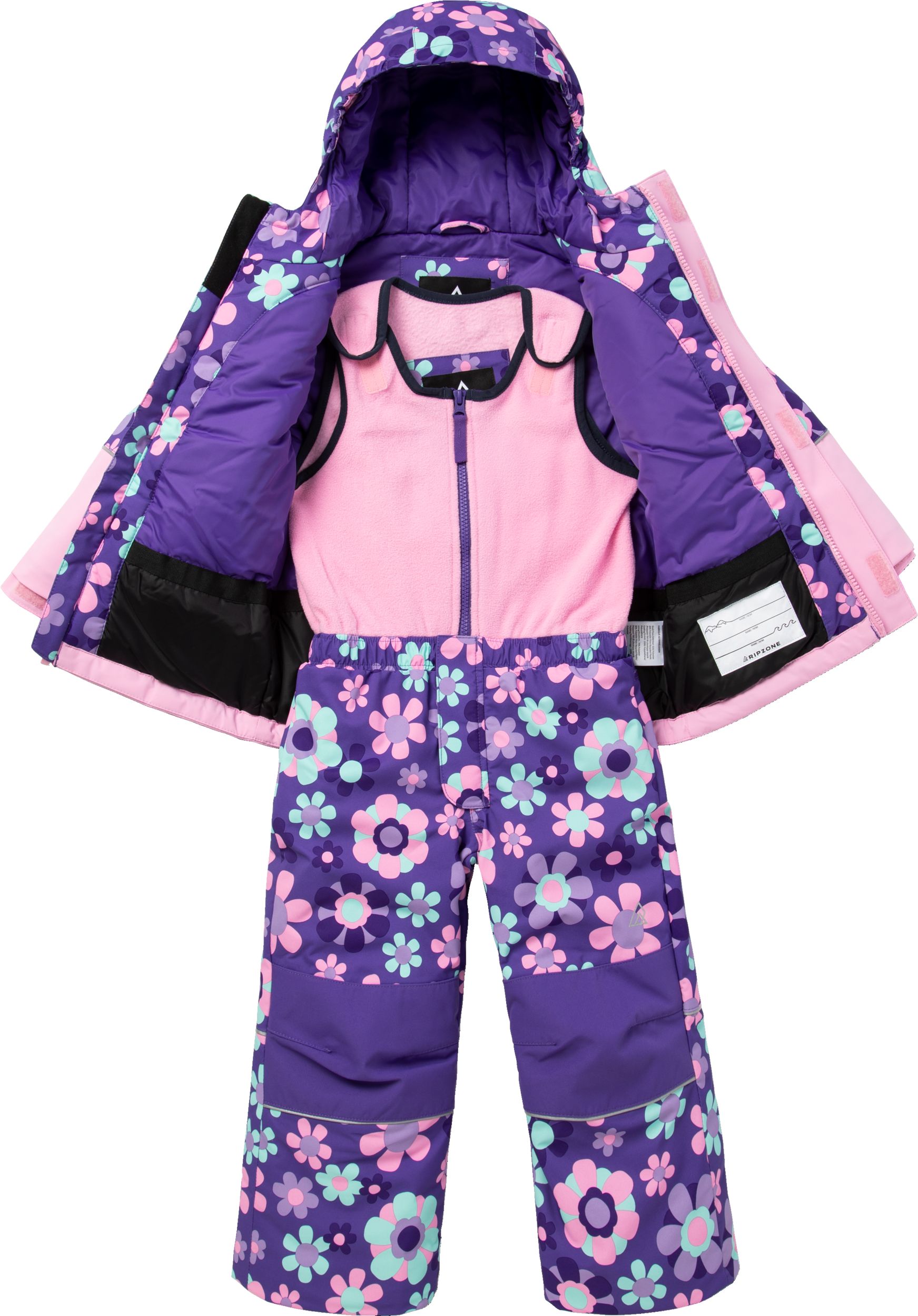 Ripzone Toddler Girls' 26 Skoki Snowsuit Set