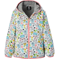 Ripzone Toddler Girls' Oakland DWR Windbreaker Jacket Front_Flat