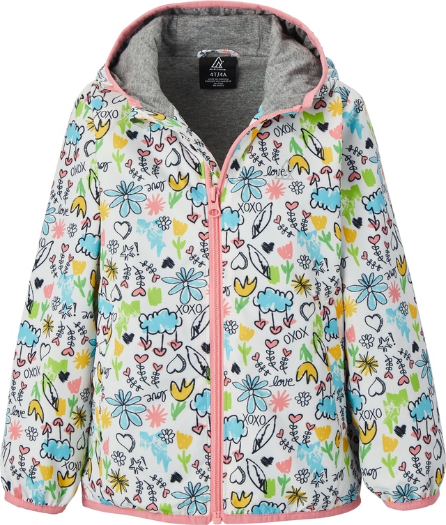 Ripzone Toddler Girls' Oakland DWR Windbreaker Jacket