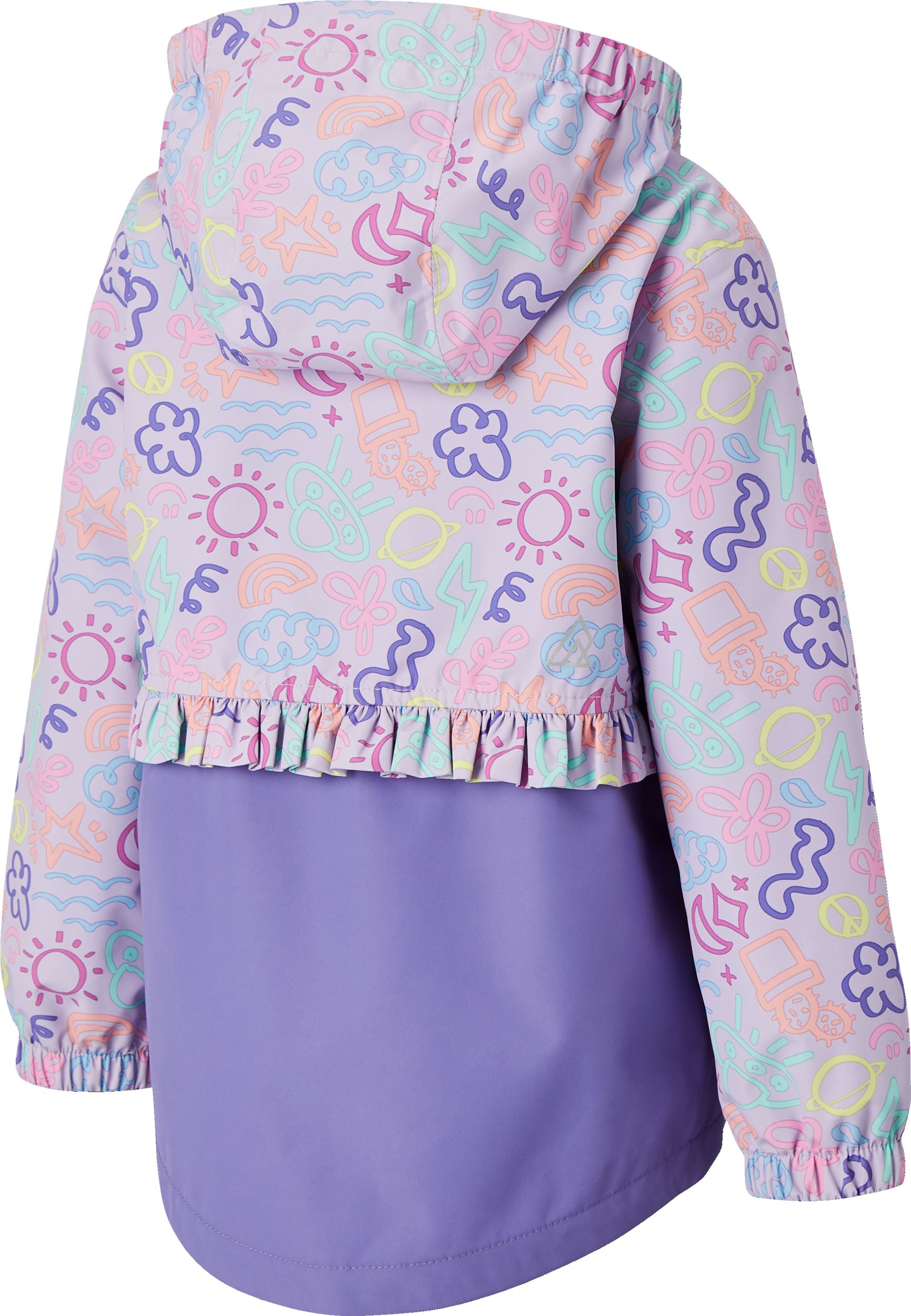 Ripzone Toddler Girls' Burnaby Rain Jacket