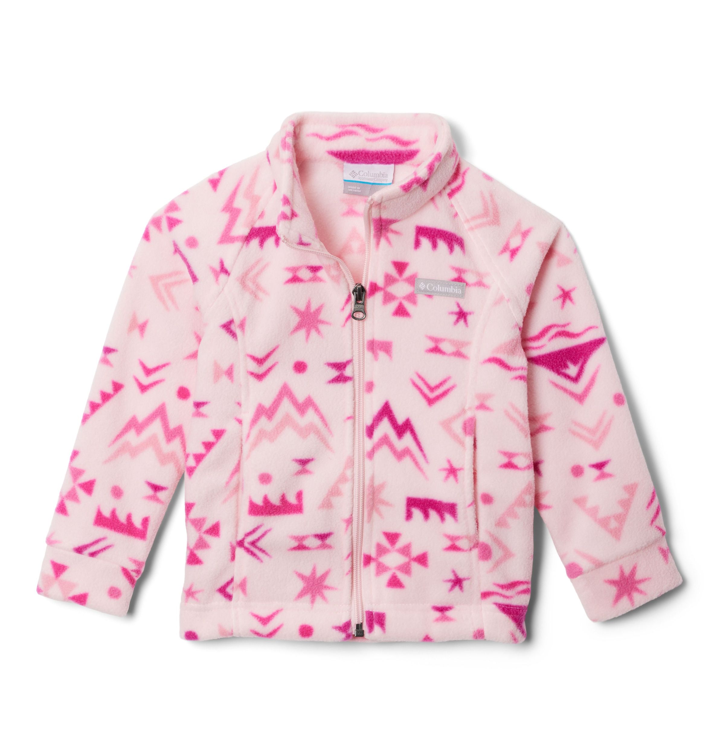 Columbia Girls' Benton Springs™ II Printed Fleece Shell Jacket