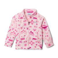 Columbia Girls' Benton Springs™ II Printed Fleece Shell Jacket Front_Flat