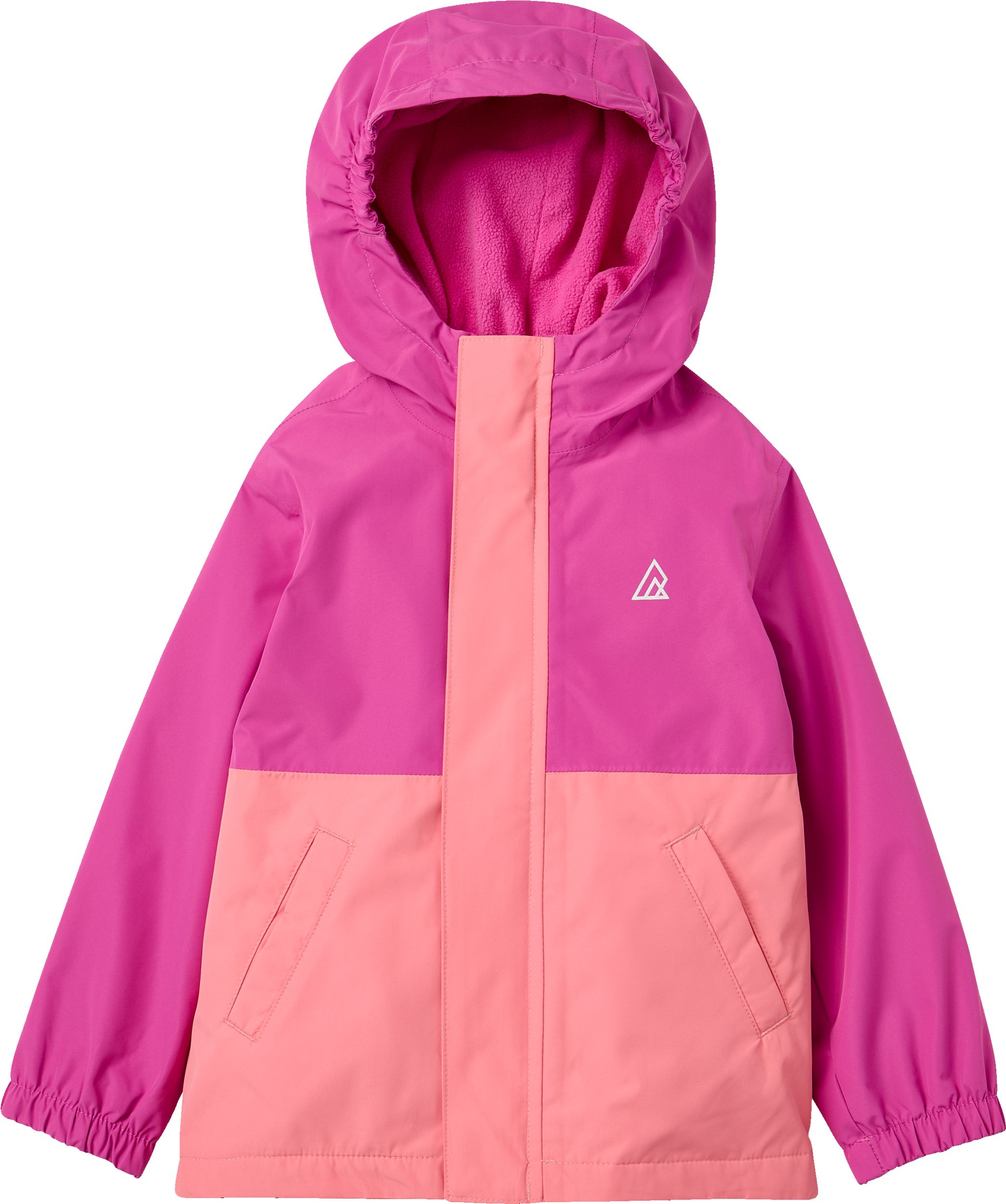 Ripzone Toddler Kids' Thunder Fleece Lined Rain Jacket