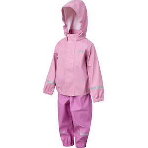 Helly Hansen Toddler Girls' Bergen PU Rainset