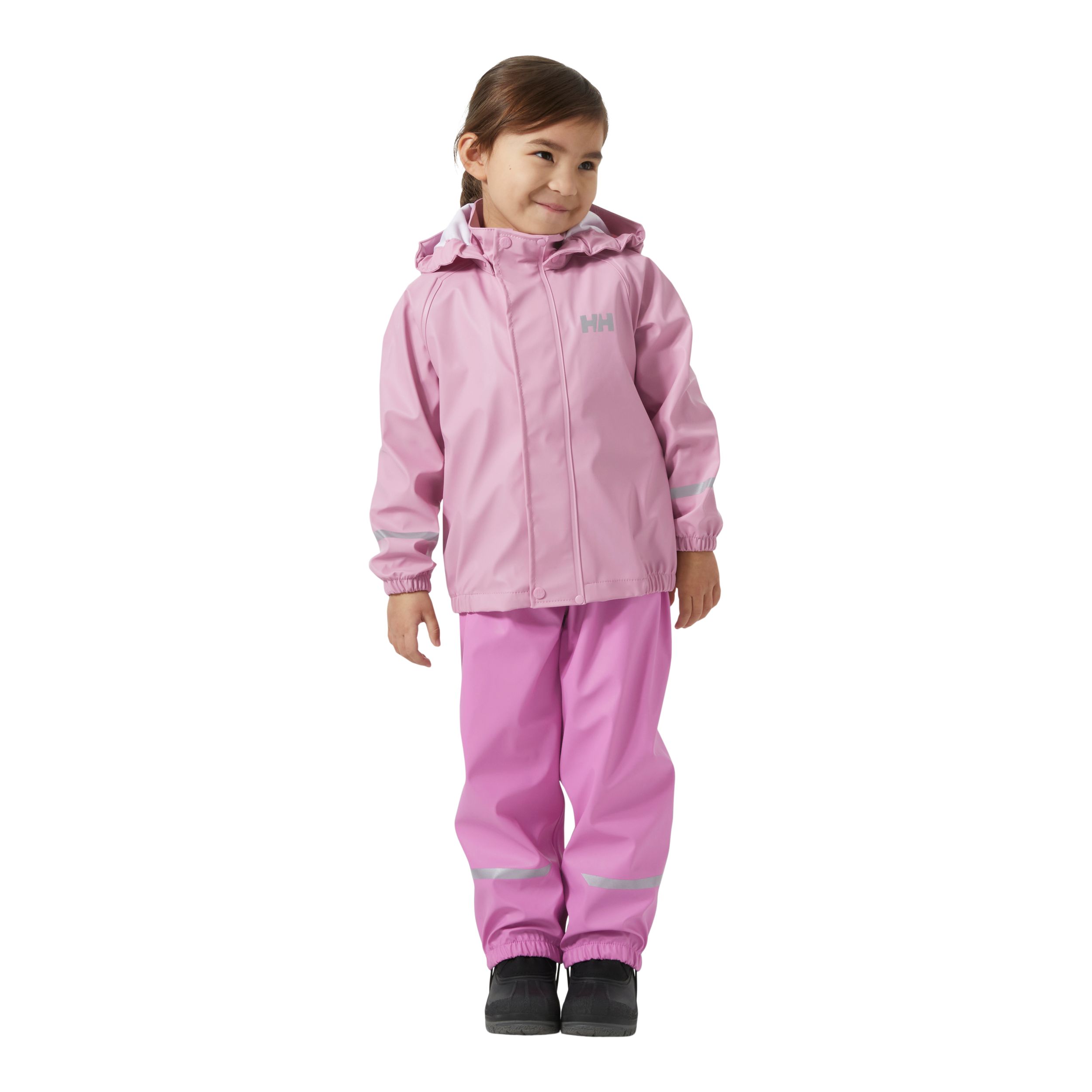Helly Hansen Toddler Girls' Bergen PU Rainset
