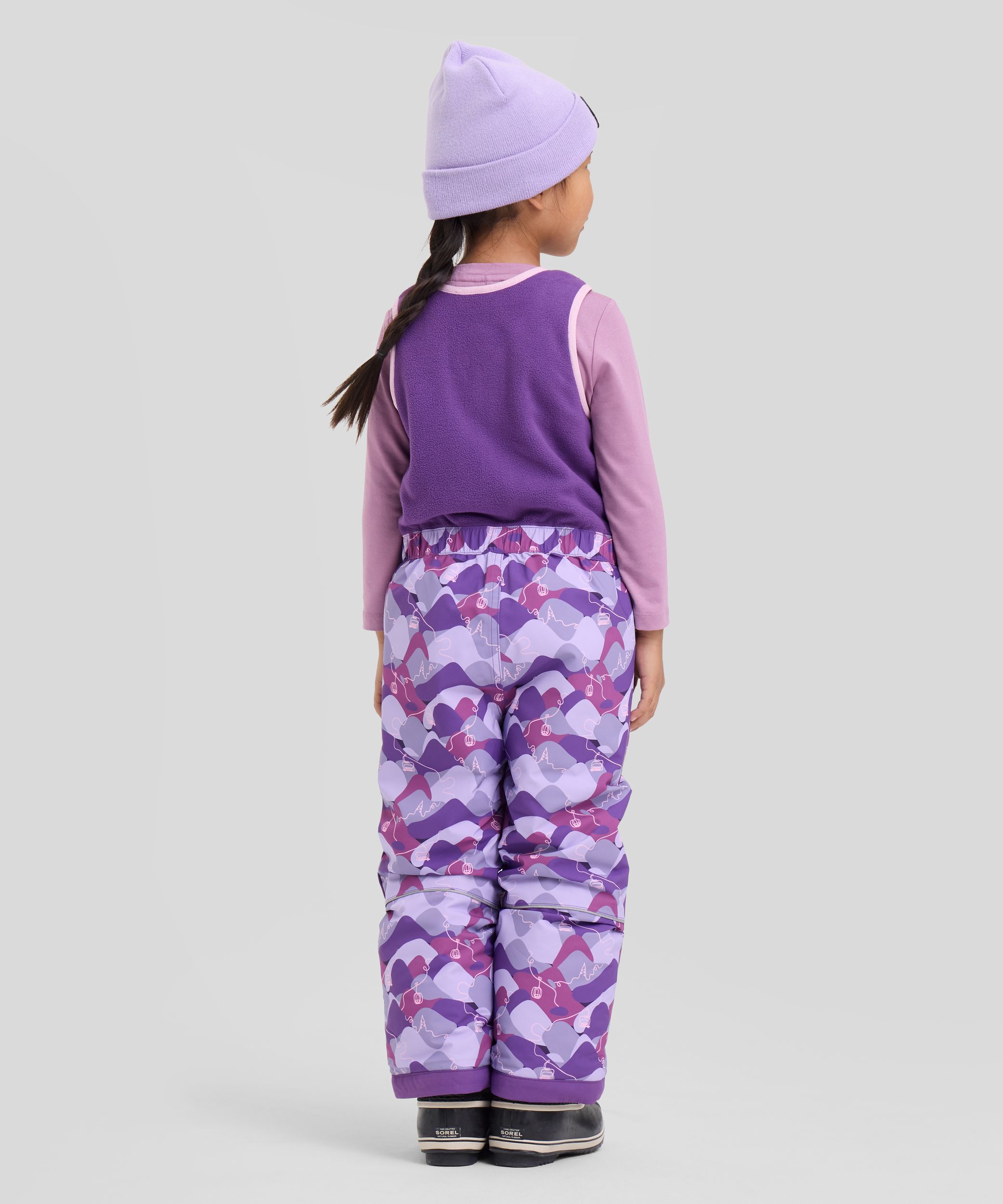 Ripzone Toddler Kids' Winterhaven Insulated Bib Fleece Pants