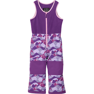 Ripzone Toddler Kids' Winterhaven Insulated Bib Fleece Pants