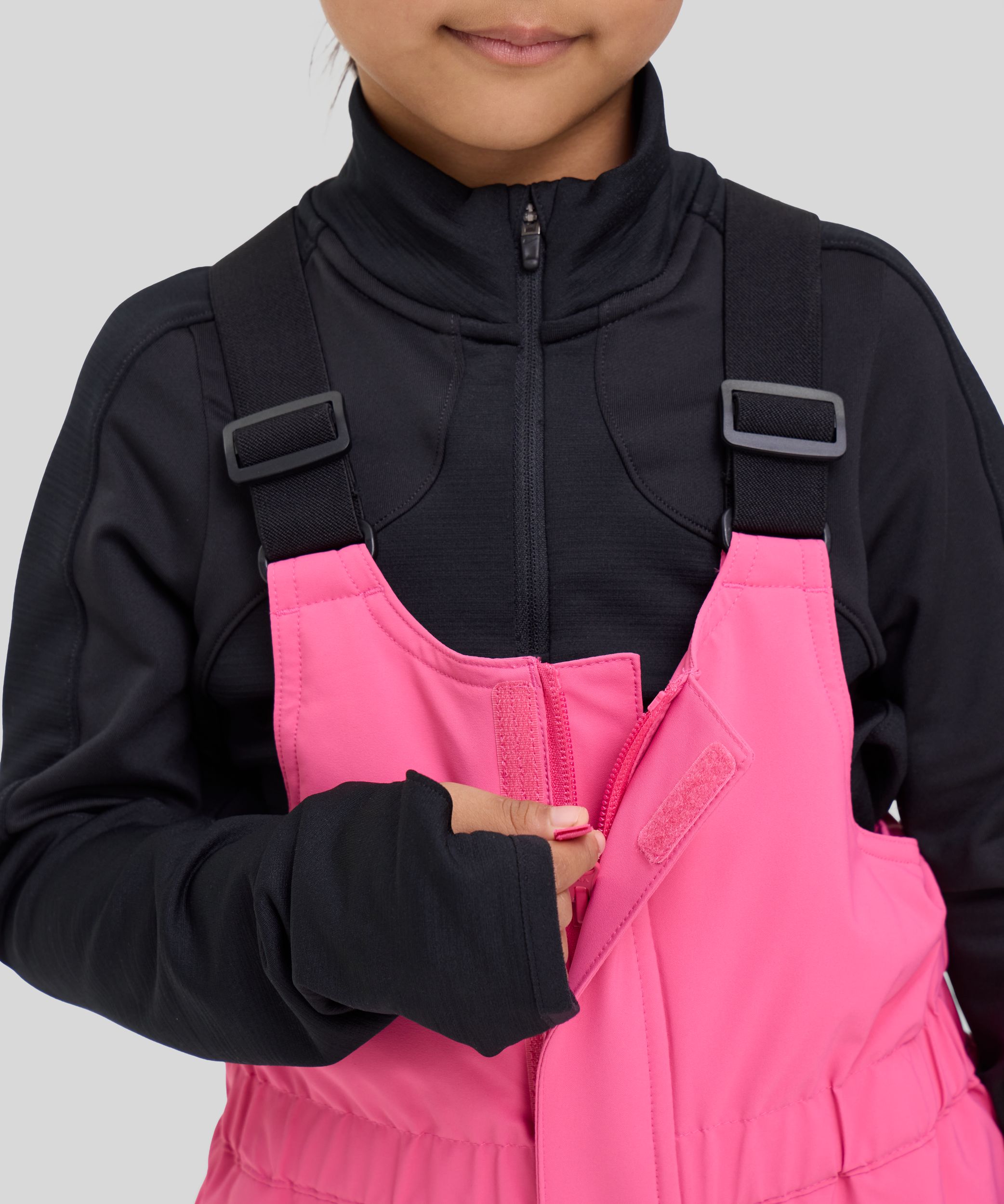 Ripzone Toddler Kids' Powdercloud Waterproof Insulated Snow Bib Pants