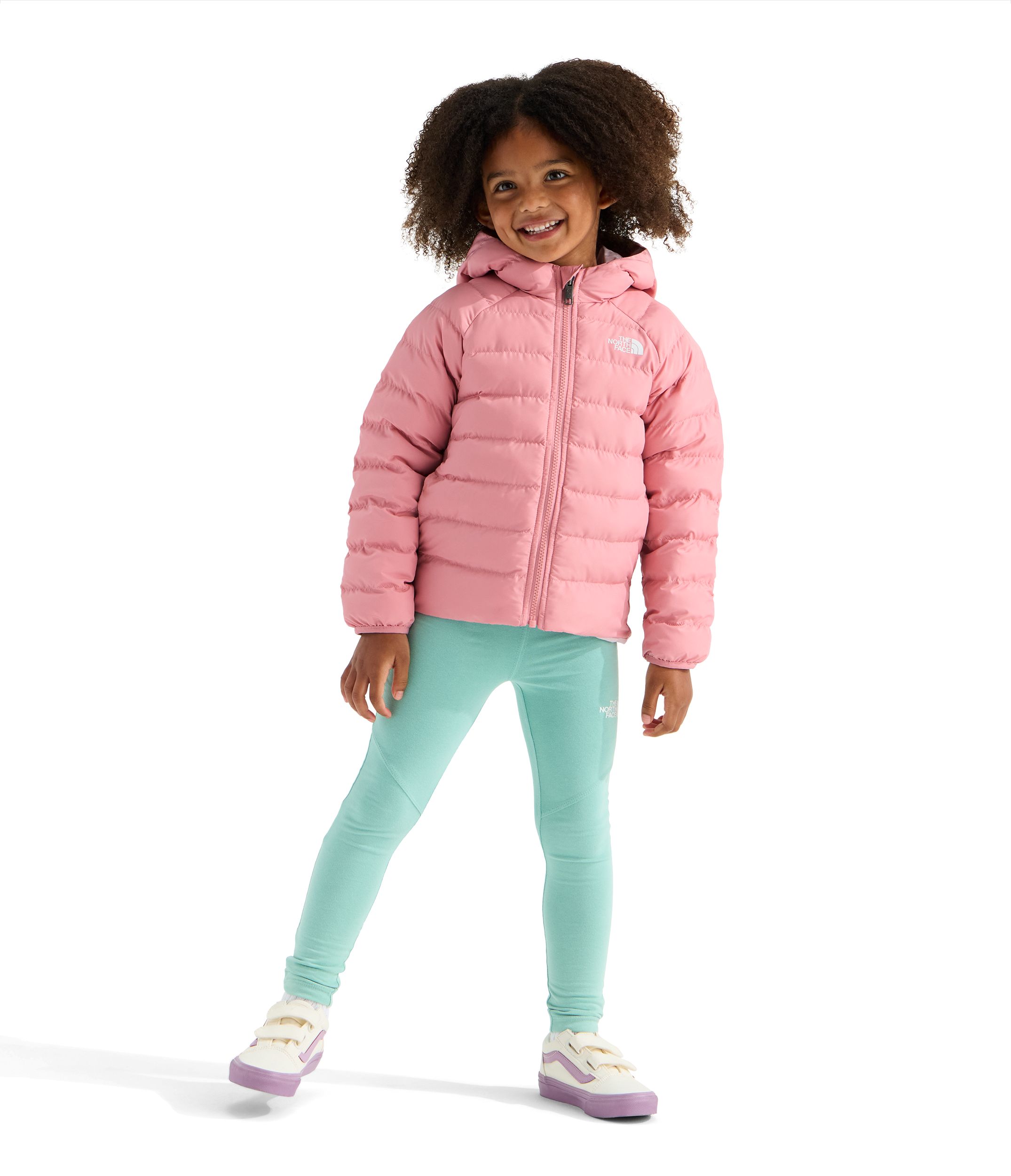 The North Face Toddler Kids' Reversible Winter Jacket Perrito Hooded