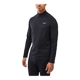 Kombi Men's Redheat Extreme Base Layer Zip Top Front_Angled_Left