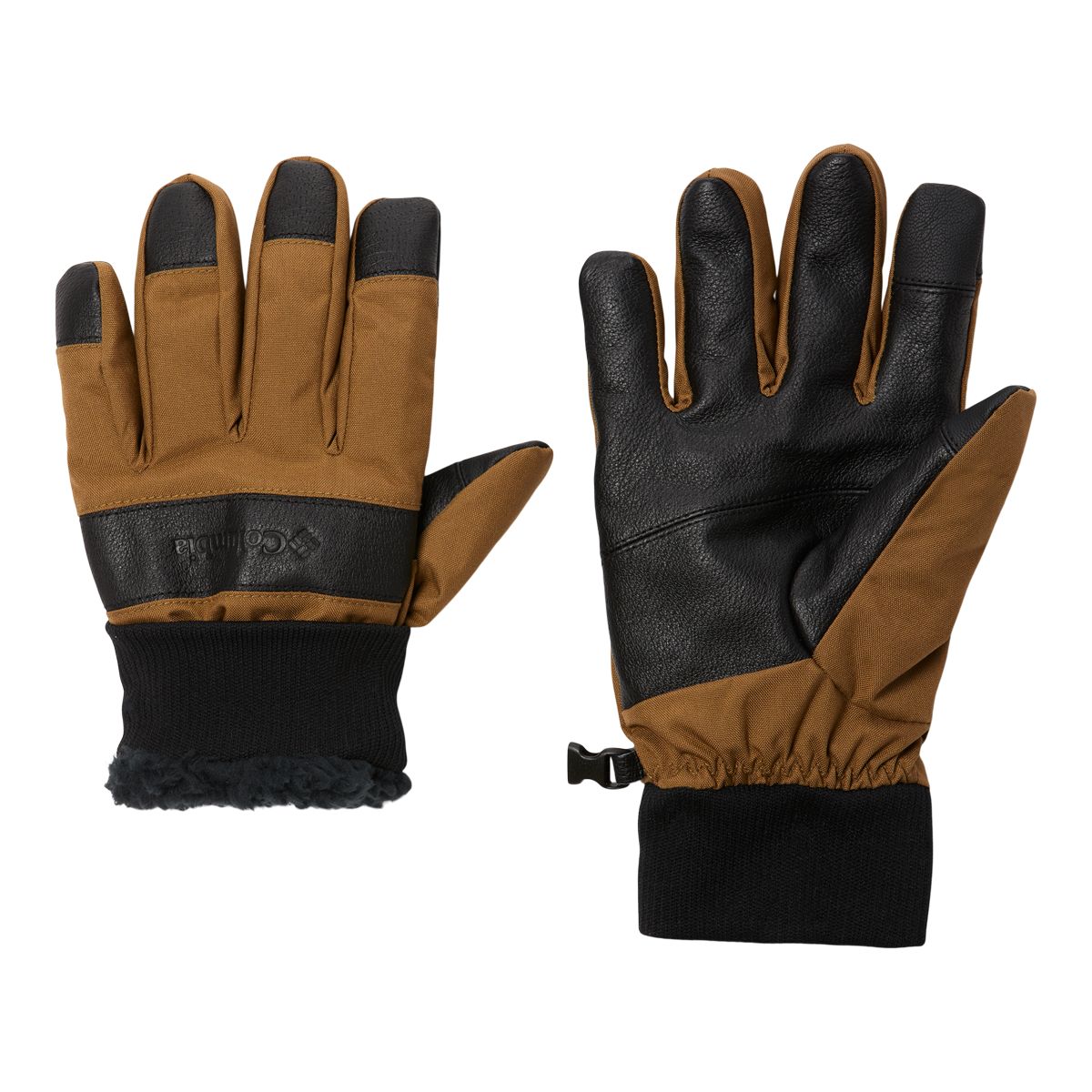 Columbia Loma Vista Leather Work Gloves L Brown