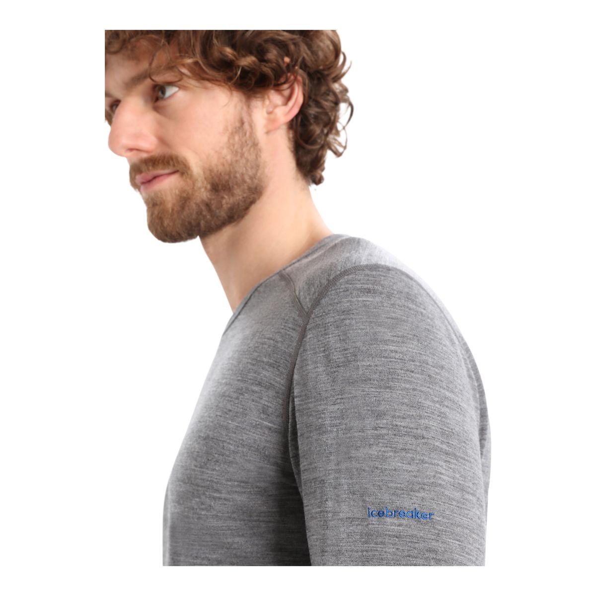 Icebreaker Men's 200 Oasis Last Run Long Sleeve Crewe Top