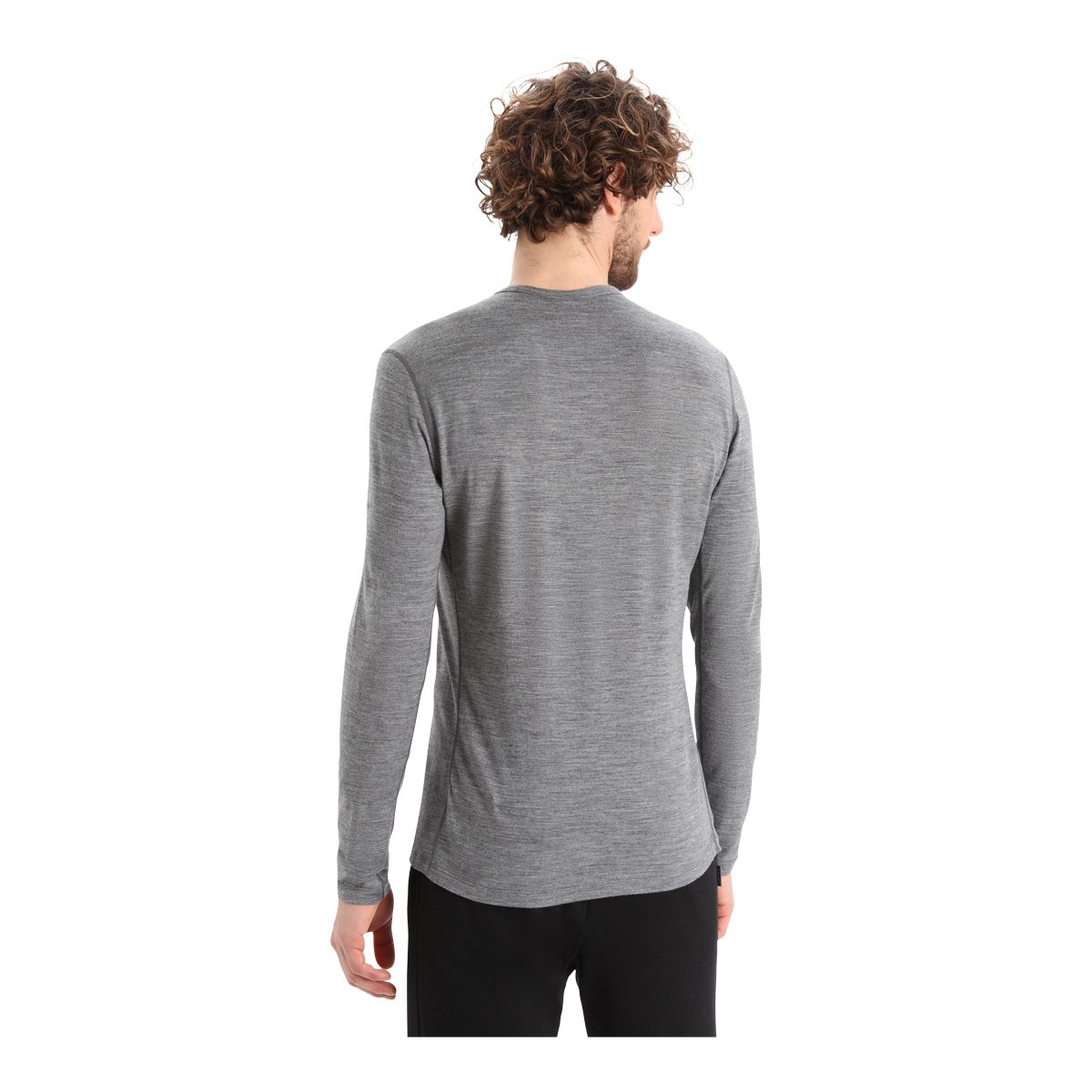 Icebreaker Men's 200 Oasis Last Run Long Sleeve Crewe Top