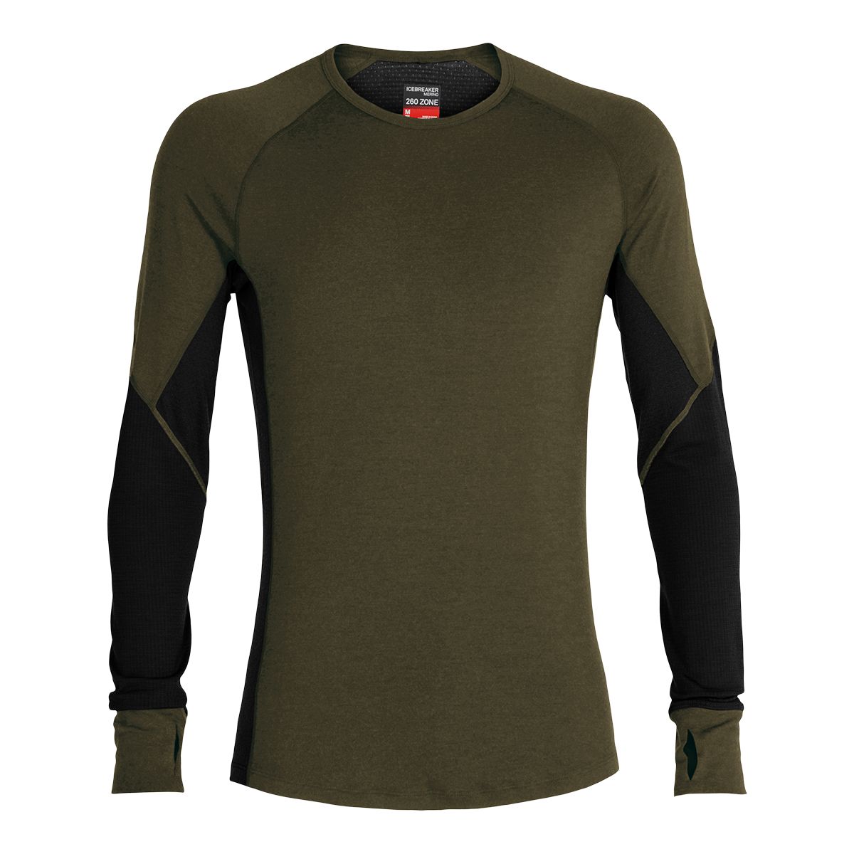Icebreaker Men's 260 Zone Long Sleeve Crewe Top