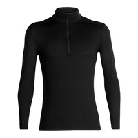 Icebreaker Men's 200 Oasis Half Zip Long Sleeve Top Front_Flat