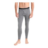 Icebreaker Men's 200 Oasis Leggings With Fly Front_Flat