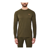 Kombi Men's RedHEAT Active Crew Base Layer Top