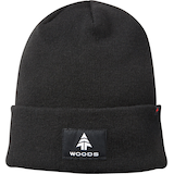 Woods Men's Classic Cuffed Beanie Front_Flat