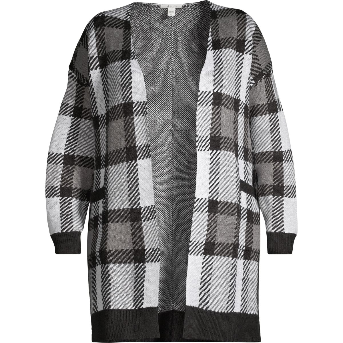 Ripzone Women's Plus Size Rowan Long Cardigan Sweater