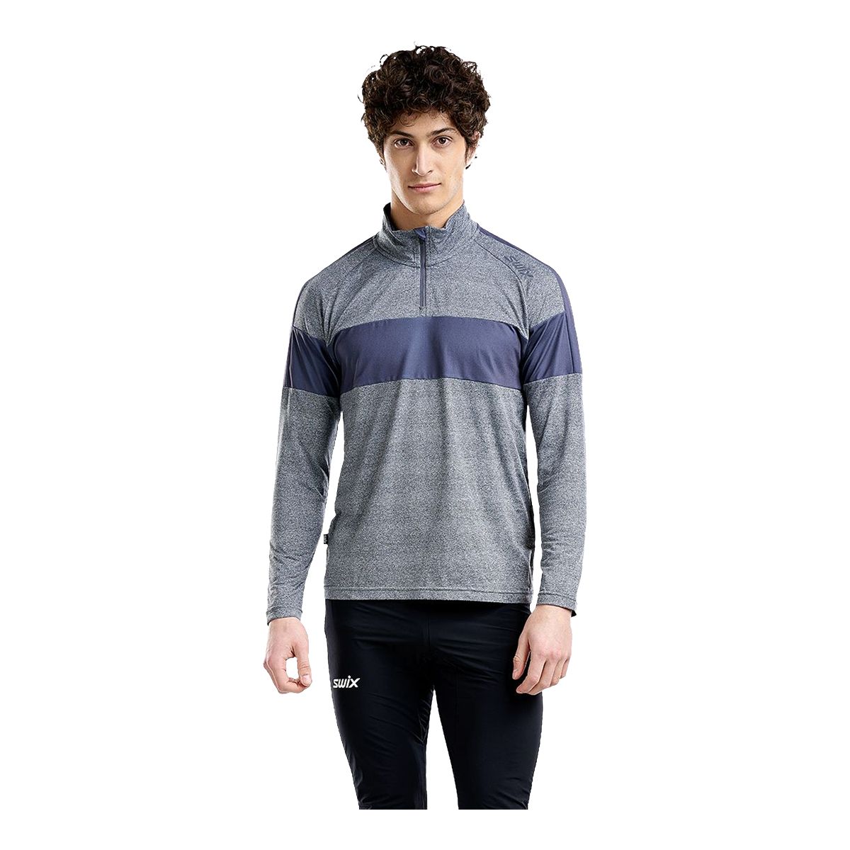 Swix Men's Tista 1/2 Zip Midlayer Top