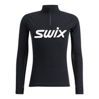 Swix Men's Racex Classic Half Zip Baselayer Top Front_Flat