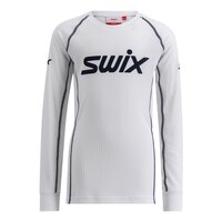 Swix Junior Racex Classic Long Sleeve Baselayer Top Front_Flat