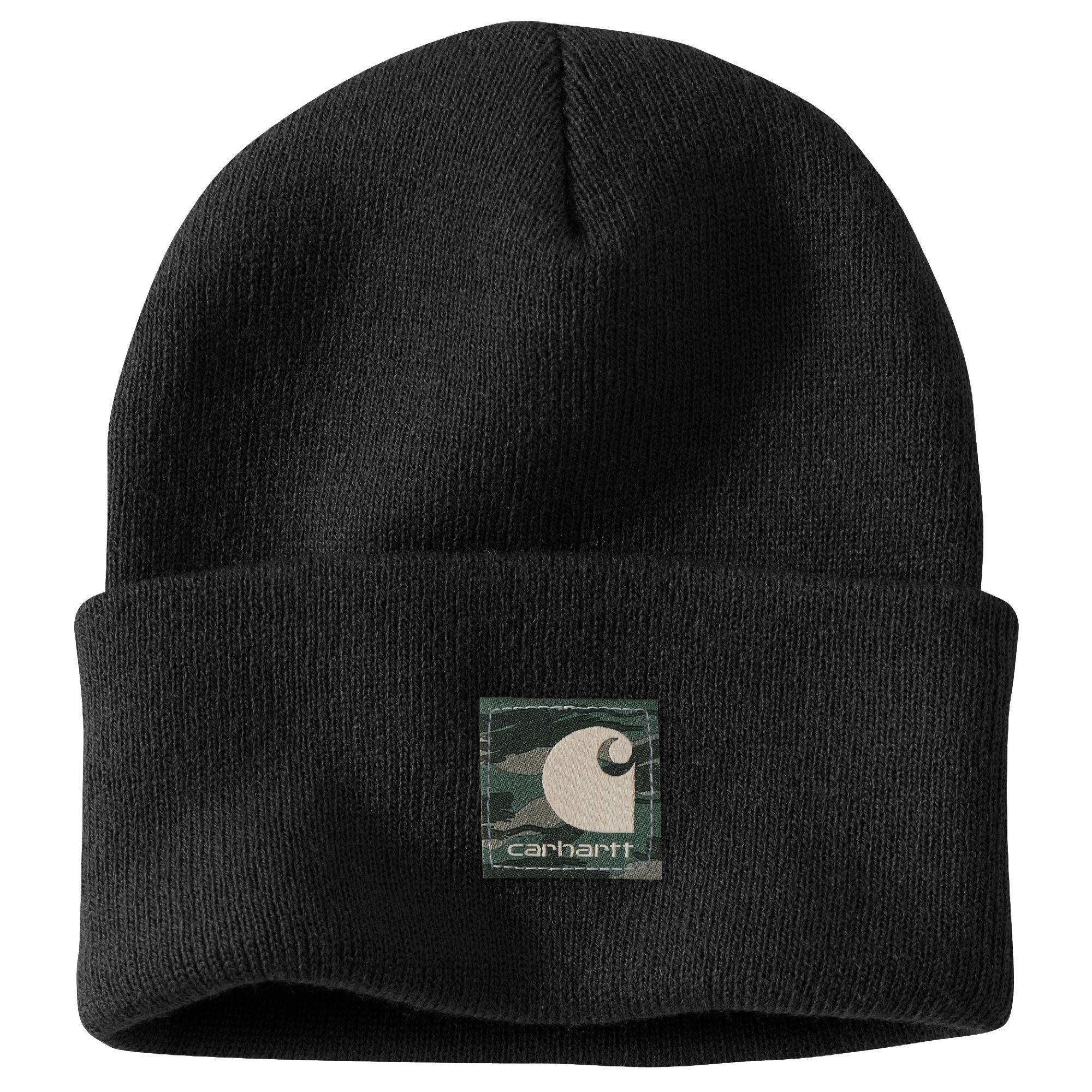 Carhartt Men's Knit Camo Patch Beanie