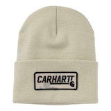 Carhartt Men's Camo Cuffed Knit Beanie Front_Flat