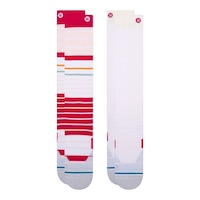 Stance Women's Pinky Promise Snow Socks, 2-Pack Front_Flat